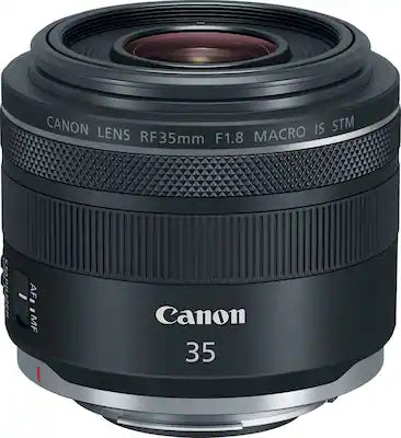 Canon - RF35mm F1.8 Macro IS STM Macro Lens for EOS R-Series Cameras