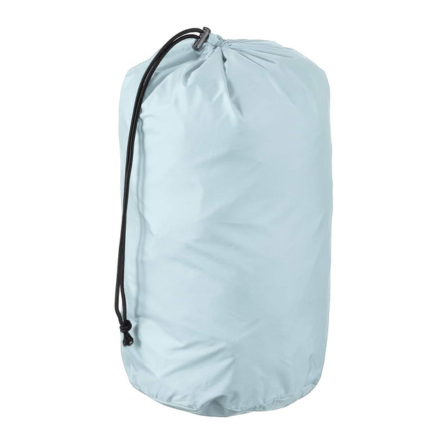 Front. Unique Bargains - Stuff Sack, Sleeping Bag Storage Sack, Waterproof Outdoor Storage, Ultralight Portable Drawstring, 6x13In, for Camping - Light Blue.