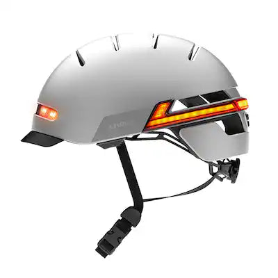 LIVALL - BH51M NEO Smart Bike Helmet with speakers, Smart Lighting, Fall Detection & SOS Alert- Grey