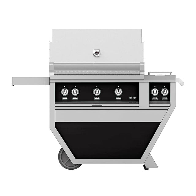 Alt View 12. Hestan - Deluxe Gas Grill - Black.