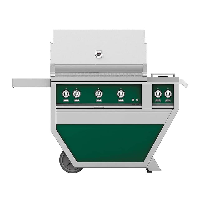 Alt View 12. Hestan - Deluxe Grill - Green.