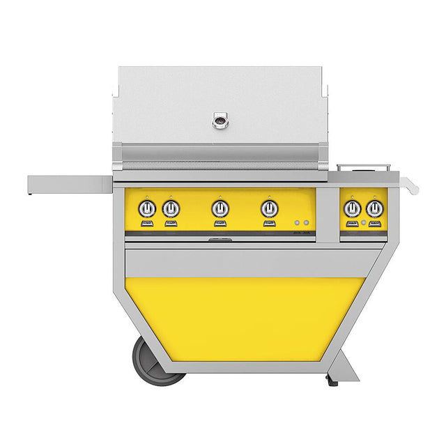 Alt View 12. Hestan - Deluxe Gas Grill - Yellow.