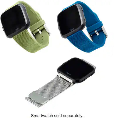 WITHit - Band Kit for Fitbit Versa, Versa Lite and Versa 2 (3-Pack)