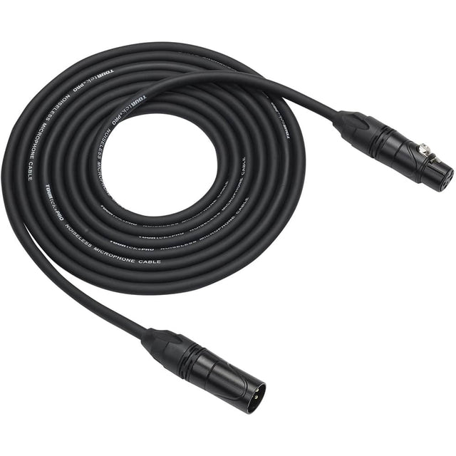 Angle. Samson - Tourtek Pro 25' Microphone Cable - Black.