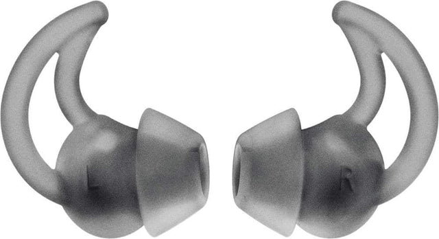 Front. Bose - QuietControl StayHear+ Tips Medium (2-Pack) - Smoke.