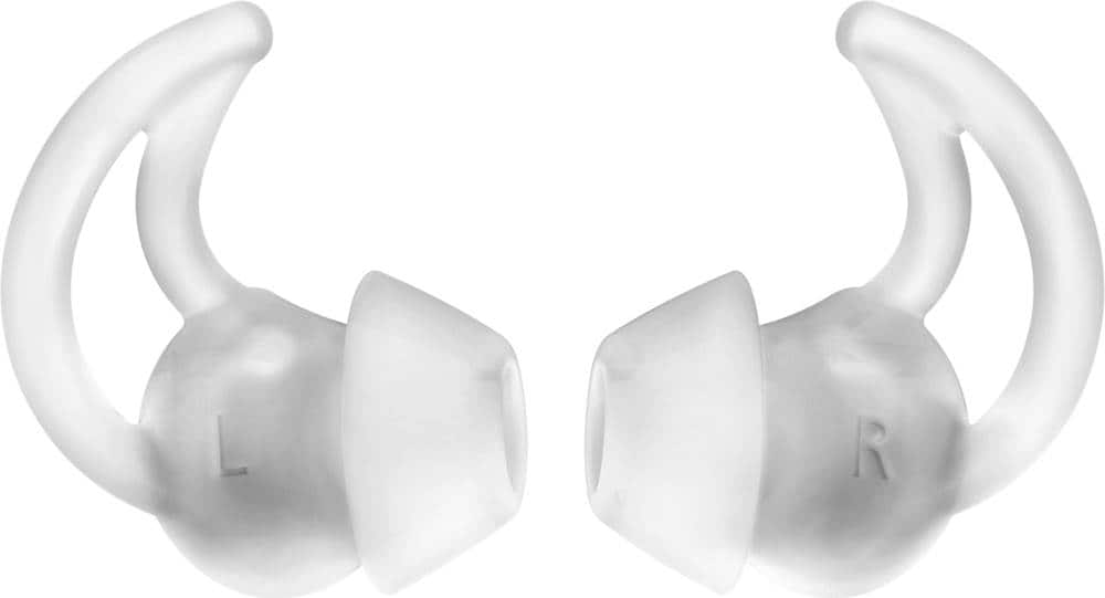 Bose - QuietControl StayHear+ Tips Large (2-Pack) - White