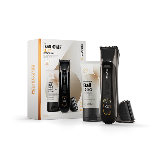 MANSCAPED  
EVERY  
THE LAWN MOWER ULTRA ESSENTIALS KIT For BELON-THE GROOMING - HIGIENE FOUR CENTRETIEN (1 CHYGIENE DE 11 DOM inclum 1 INFORMATIONAL 6 20 Ball THE MANSCAPED Deo Dodorant intime - 2021 24RL D Um 100 : rus 100 VITA  
MANSCAPED DEVELOPPER Co BOX BALLH CROP PRESERVER Ball Deo IC: : rice TON COMFORT TOKES volcent DVAL AND COOK man WOODS MI AR OZ 100 ml GEN ULTRA  
MANSCAPED 100%
