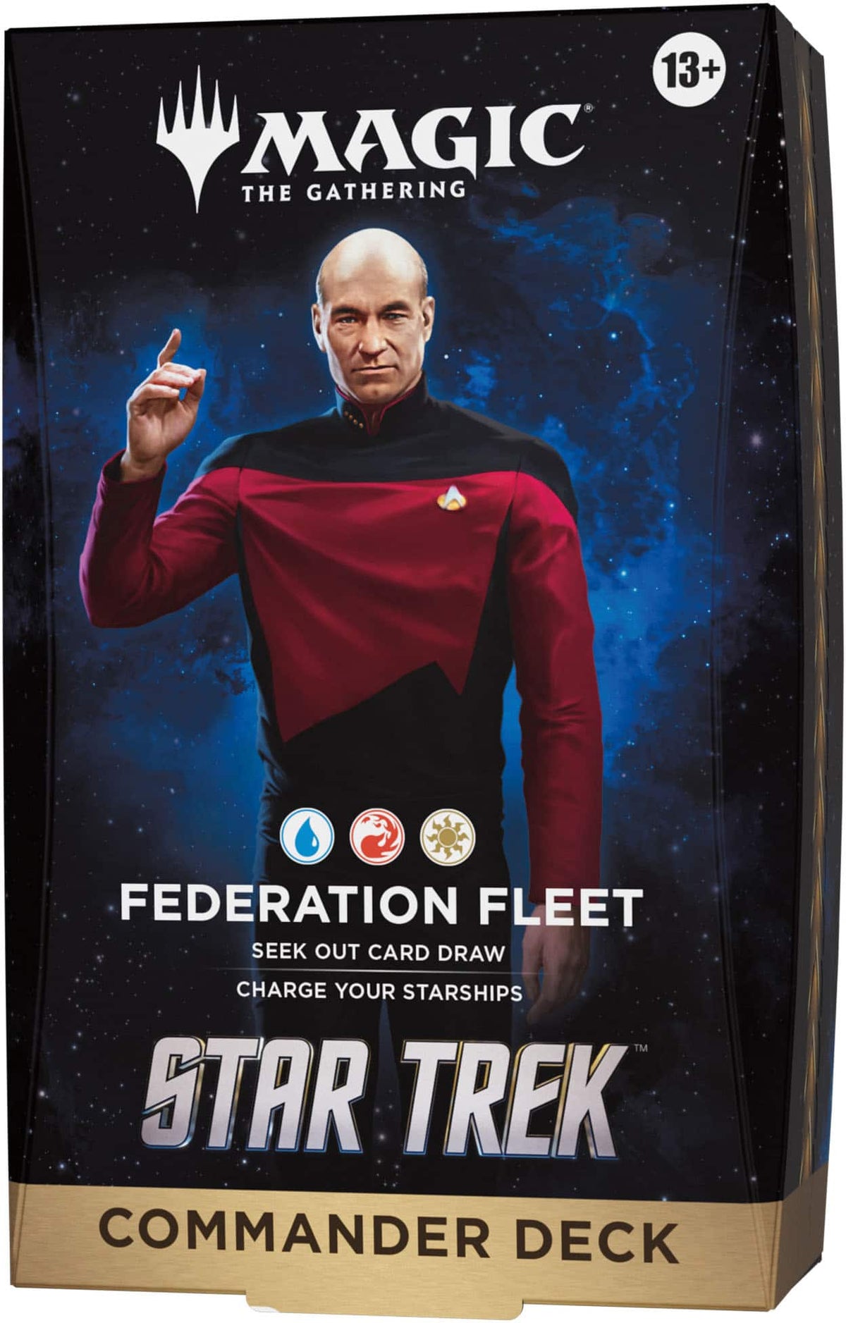 Wizards of The Coast - Magic: The Gathering  Star Trek Commander Deck - Federation Fleet