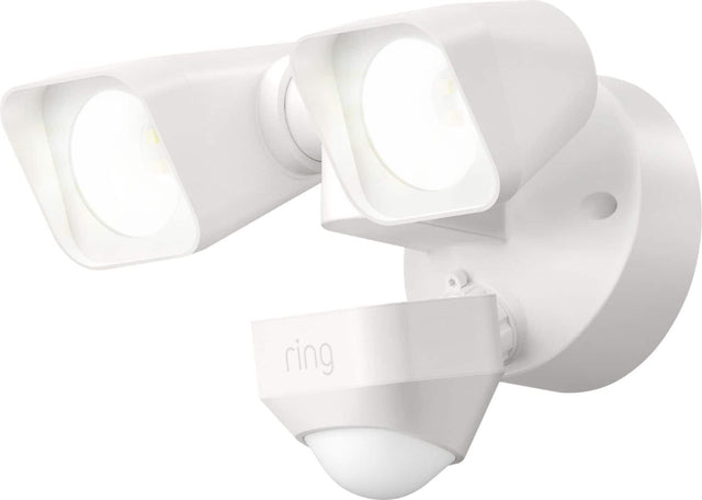 Front. Ring - Smart Lighting Wired Floodlight - White.