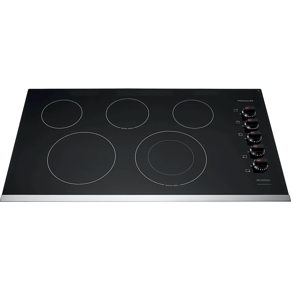 Frigidaire - 36 in. Wide 4 Elements Built-In Electric Cooktop - Black
