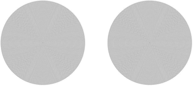 Front. Sonos - Architectural 6-1/2" Passive 2-Way In-Ceiling Speakers (Pair) - White.