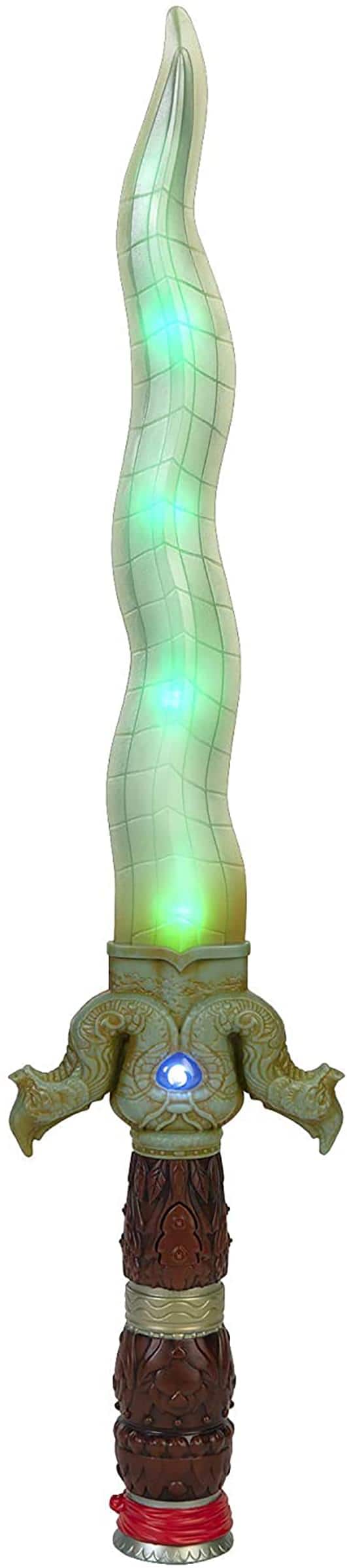 Front. Disney - Disneys Raya and the Last Dragon Light & Sound Role Play Sword - Blue.