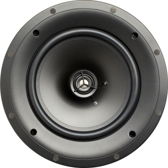 Front. MartinLogan - Installer 8" 60-Watt Passive 2-Way In-Ceiling Speaker (Each) - White.