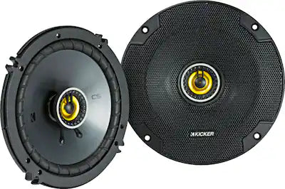 KICKER - CS Series 6-1/2" 2-Way Car Speakers with Polypropylene Cones (Pair)