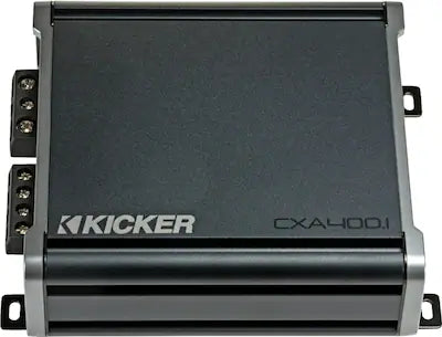 KICKER - CX 400W Class D Digital Mono Amplifier with Variable Low-Pass Crossover