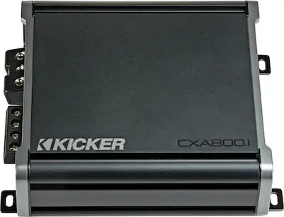 KICKER - CX 800W Class D Digital Mono Amplifier with Variable Low-Pass Crossover