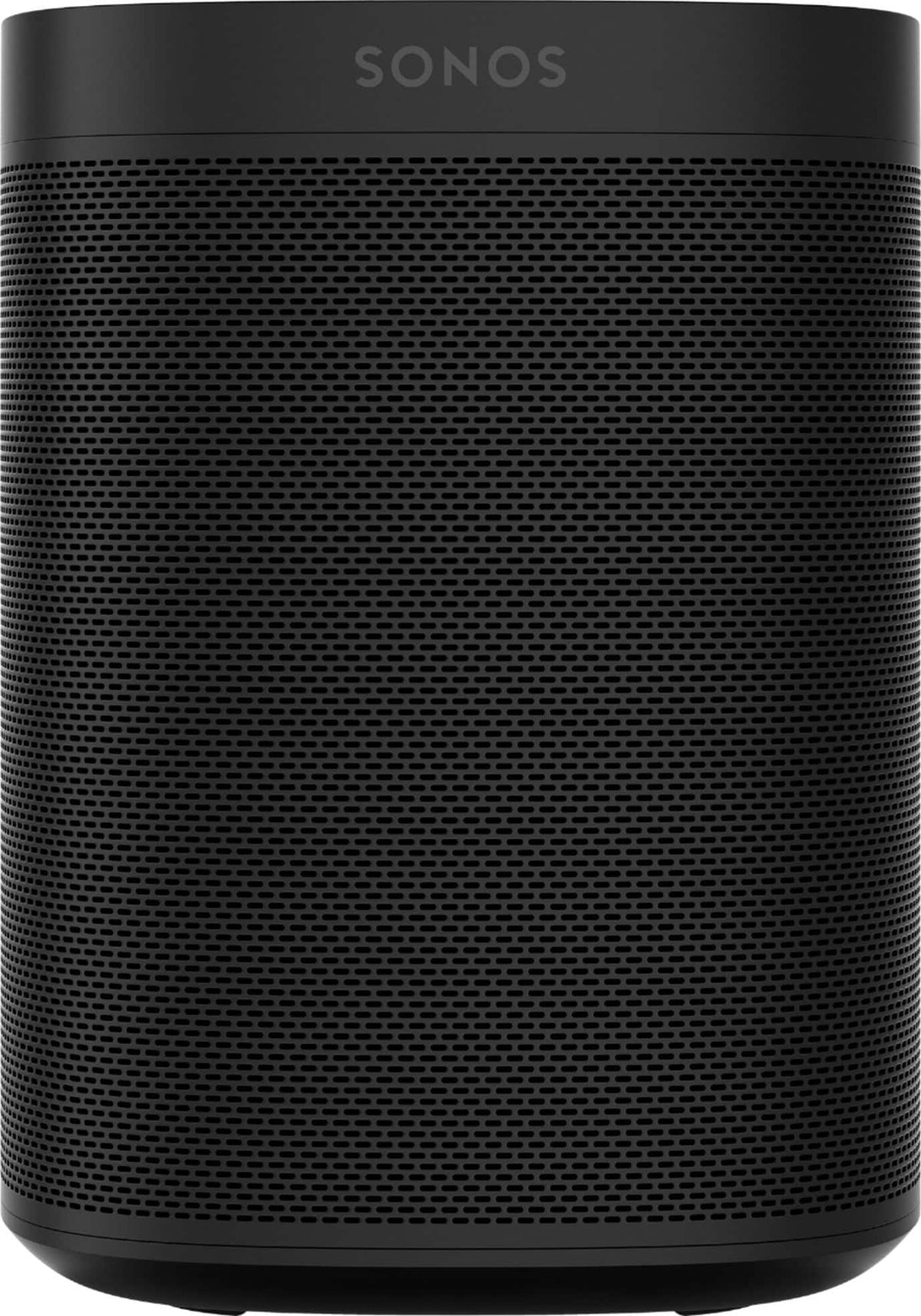 Sonos - One (Gen 2) Smart Speaker with Voice Control built-in - Black