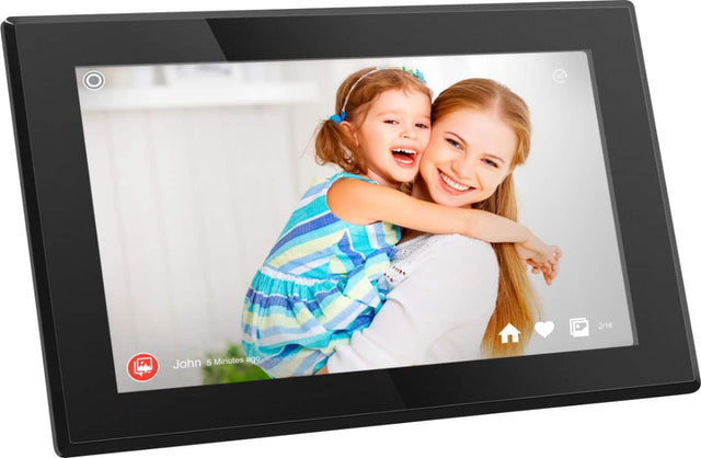 Angle. Aluratek - 15.6" Touchscreen LCD Wi-Fi Digital Photo Frame.