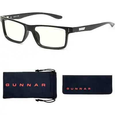 GUNNAR - Vertex Computer Glasses with Blue Light Reduction , Clear Lenses