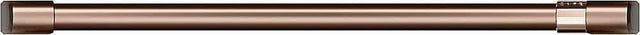 Front. Café - Handle for Most Café Built-In Wall or Advantium Ovens - Brushed Copper.