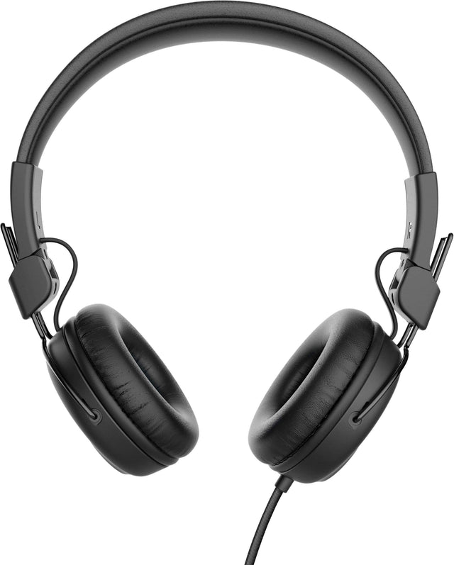 Front. JLab - Studio Wired On-Ear Headphones - Black.