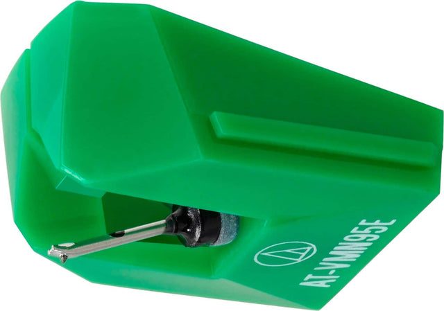 Front. Audio-Technica - Replacement Stylus for AT-VM95 Phonograph Cartridges - Green.