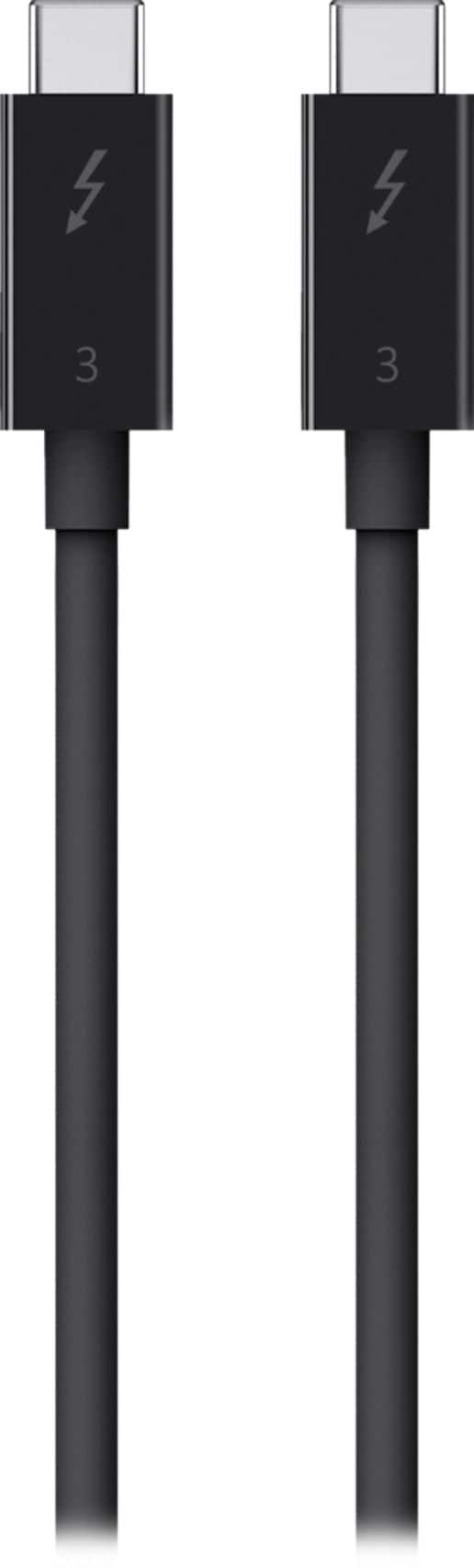 Belkin - 2.6' Thunderbolt Cable - Black
