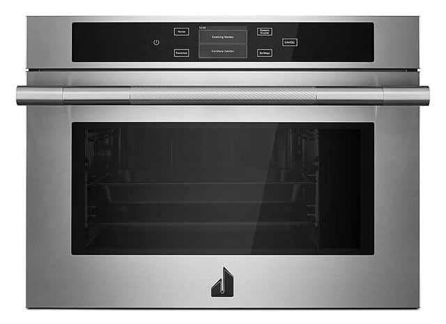 Front. JennAir - RISE 24" Built-In Steam and Convection Wall Oven - Stainless Steel.