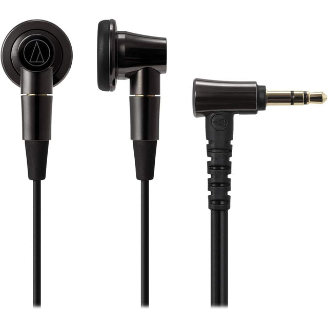 Front. Audio-Technica - ATH CM2000TI Wired In-Ear Headphones - Black.