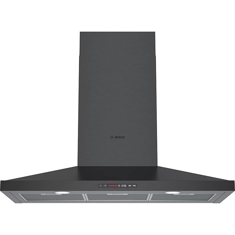 Bosch 800 Series - 36 inches - Externally Vented & Recirculating - Wall Range Hood - Black Stainless Steel