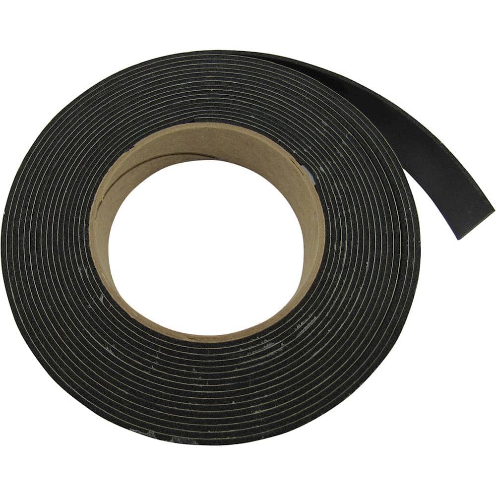 HushMat - Quiet Tape Shop Roll, 1-In. x 20-Ft - Black