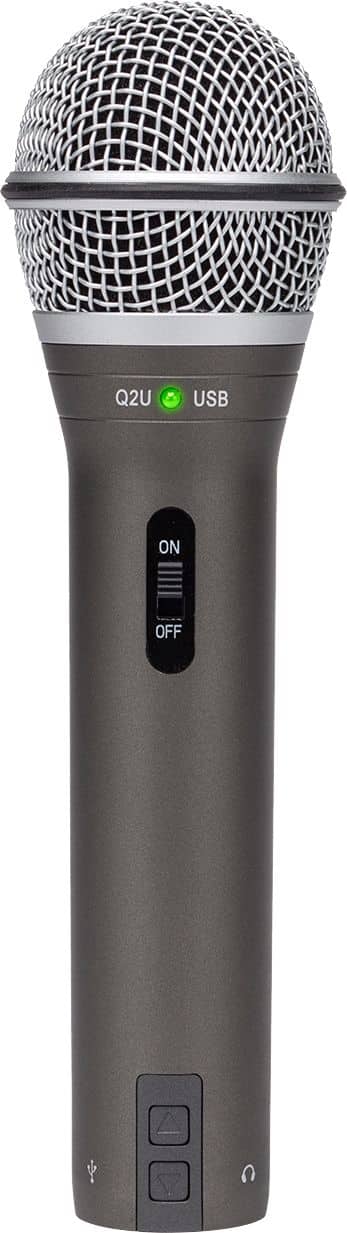 Samson - Q2U Dynamic USB Microphone - Gray