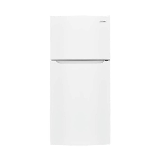 Front. Frigidaire - 13.9 Cu. Ft. Top-Freezer Refrigerator - White.
