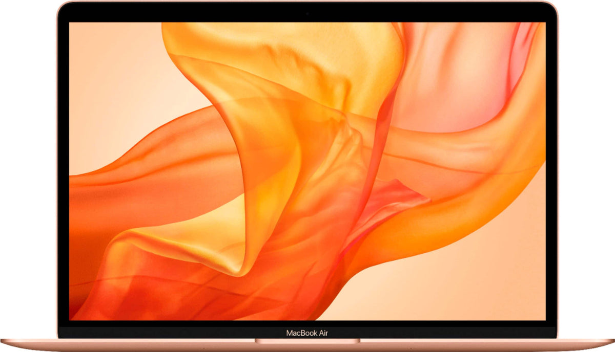 Apple - Refurbished Excellent - MacBook Air 13.3" Laptop with Touch ID - Intel Core i3 - 8GB Memory - 256GB Solid State Drive - Gold