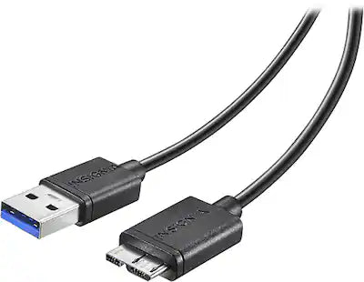 Insignia™ - 4' Micro USB 3.0 Charge-and-Sync Cable