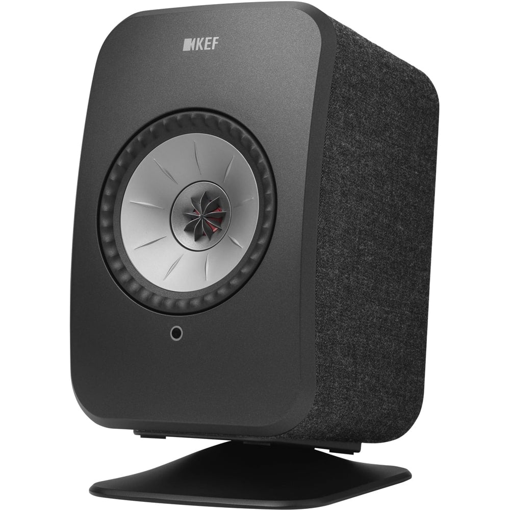 KEF - LSX Desk Stands (Pair) - Black
