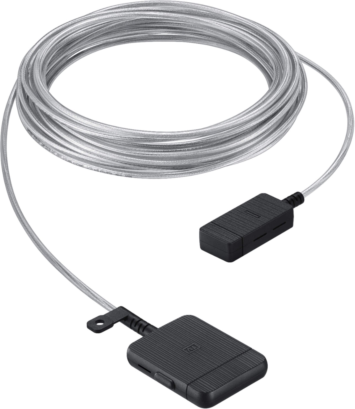 Samsung - One Invisible Connection 49' Fiber-Optic Cable - Transparent