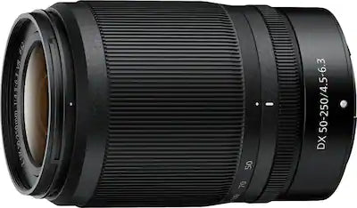 Nikon - NIKKOR Z DX 50-250mm f/4.5-6.3 VR Telephoto Zoom Lens for Z Series Mirrorless Cameras