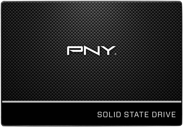 Front. PNY - CS900 500GB Internal SSD SATA - Black.