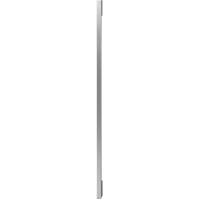 Front. Monogram - Minimalist Handle Kit for Select Monogram Undercounter Refrigerators - Silver.