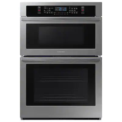 Samsung - 30" Microwave Combination Wall Oven with WiFi
