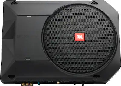 JBL - BASSPRO 8" Single-Voice-Coil Loaded Subwoofer Enclosure with Integrated Amp