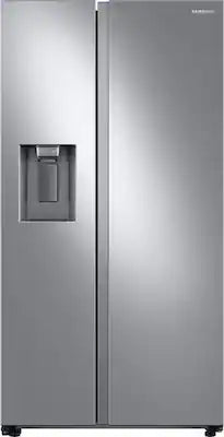 Samsung - 36 in. Wide 22 cu. ft. Side-by-Side Counter Depth Smart Refrigerator with All-Around Cooling