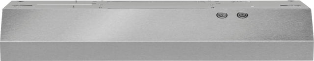 Front. Whirlpool - 30" Externally Vented Range Hood - Stainless steel.