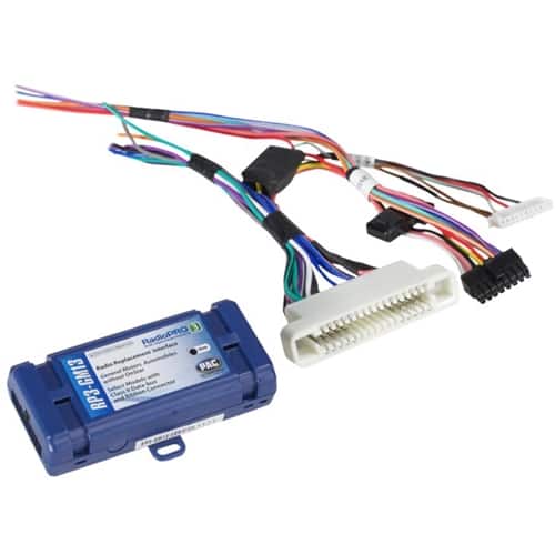 Front. PAC - Radio Replacement Interface for Select GM Vehicles - Blue.