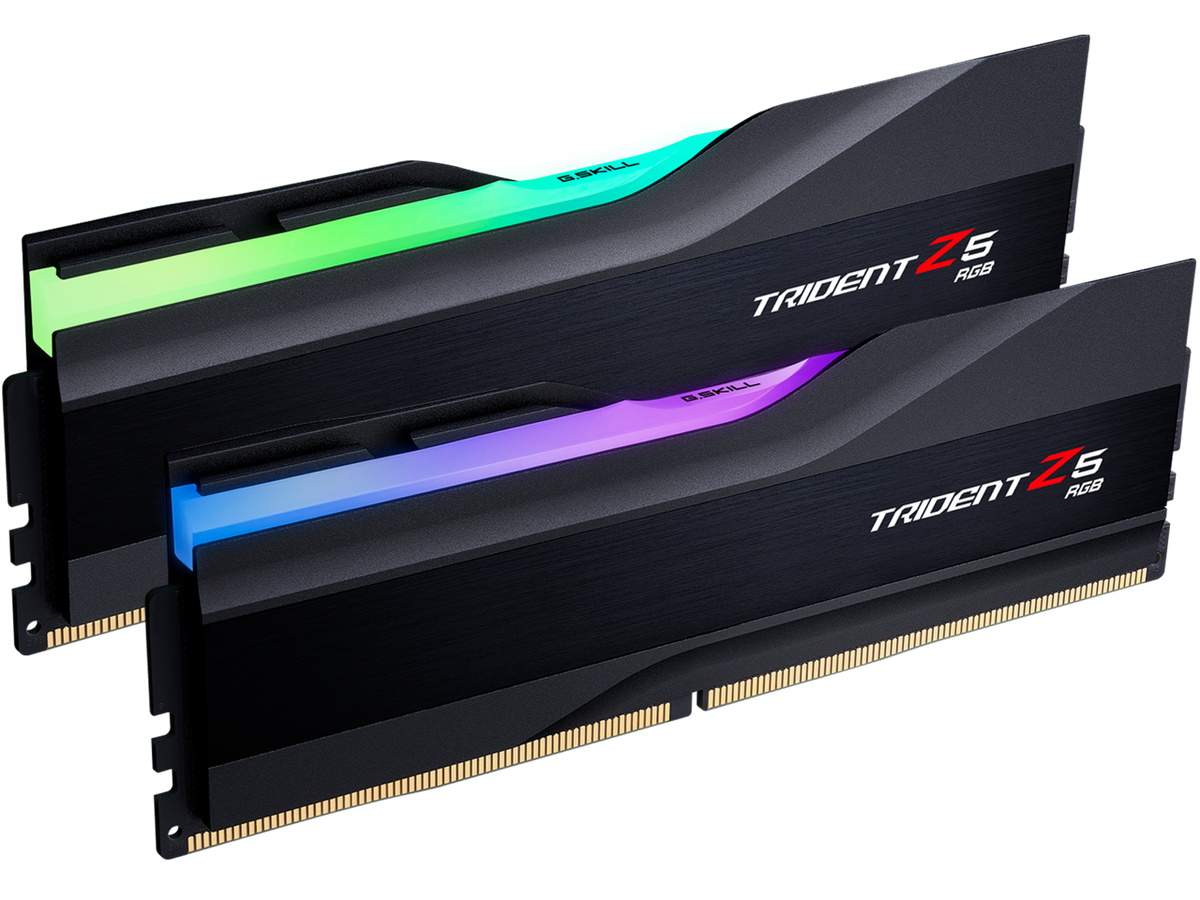 G.SKILL - Trident Z5 RGB 64GB DDR5 6000MHz RAM (2x32GB) - Black