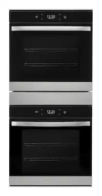Whirlpool - 24 in. Built-In Double Electric Convection Wall Oven with WiFi
