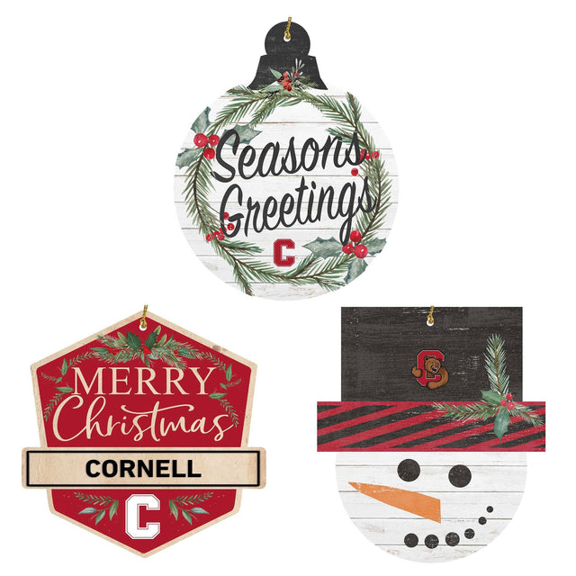 Seasons Greetings  
C

MERRY Christmas  
CORNELL  
C

CORNELL