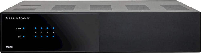 Front. MartinLogan - 8.0-Ch. Matrix Distribution Amplifier - Black.