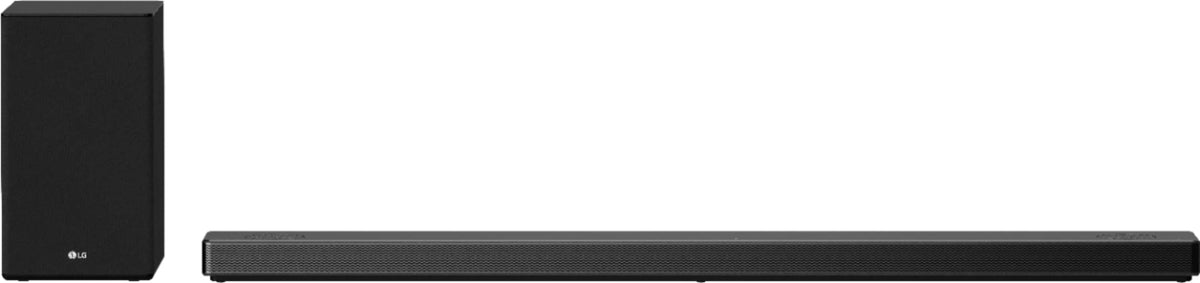 LG - 5.1.2-Channel 570W Soundbar System with Wireless Subwoofer and Dolby Atmos with Google Assistant - Black